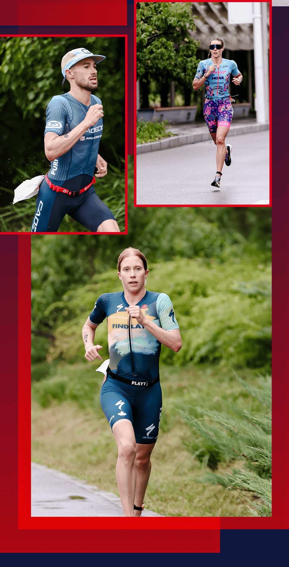 铁人三项赛开展顺利，吸引众多观众